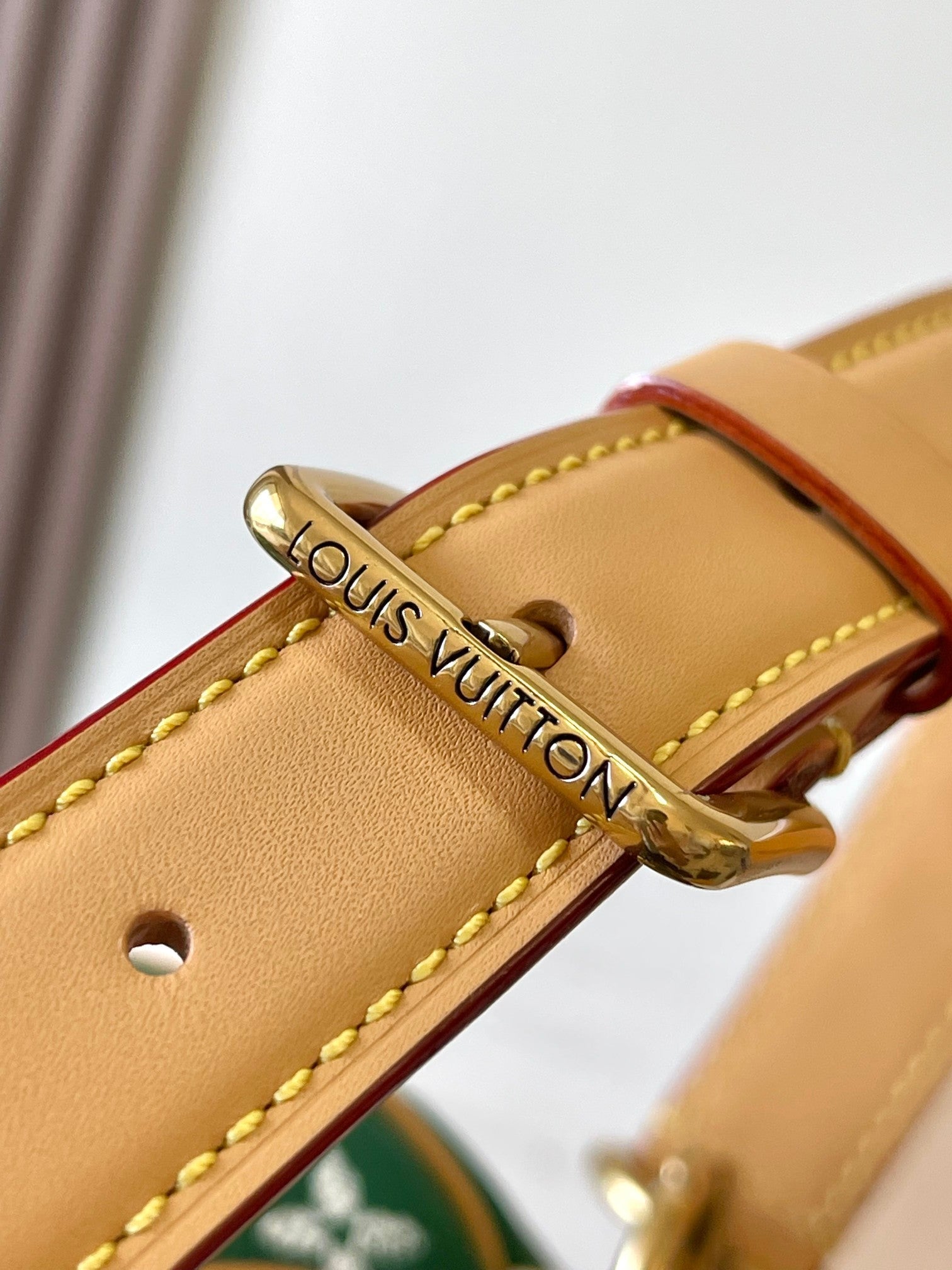 LOUIS VUITTON SPEEDY P9 BANDOULIÈRE 25 IN GREEN MONOGRAM CANVAS GOLD HARDWARE